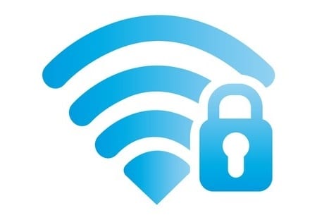 Símbolo segurança Wifi